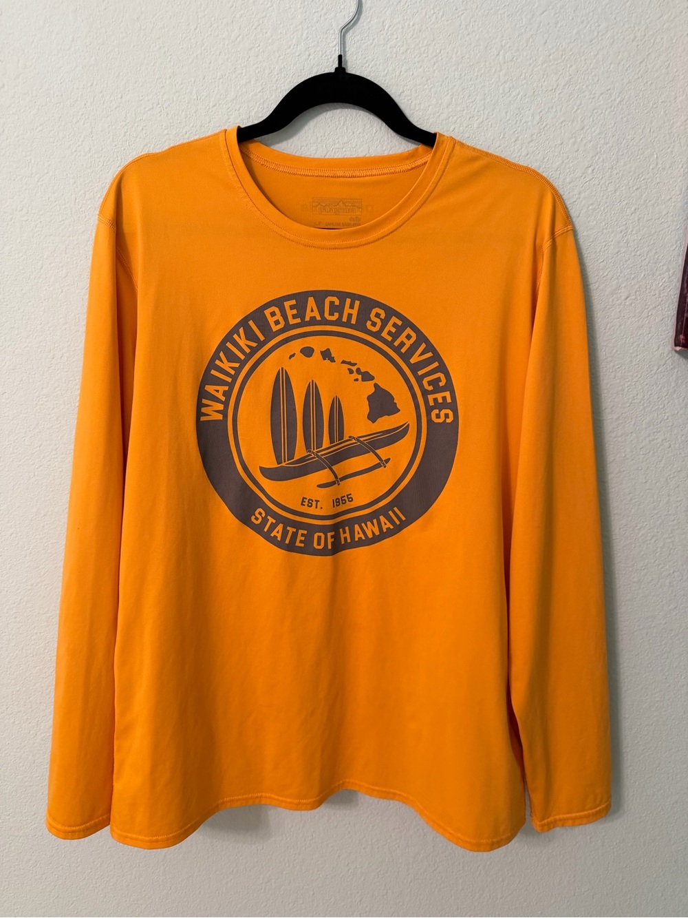 Patagonia Waikiki Beach Services Sun Shirt Size XL